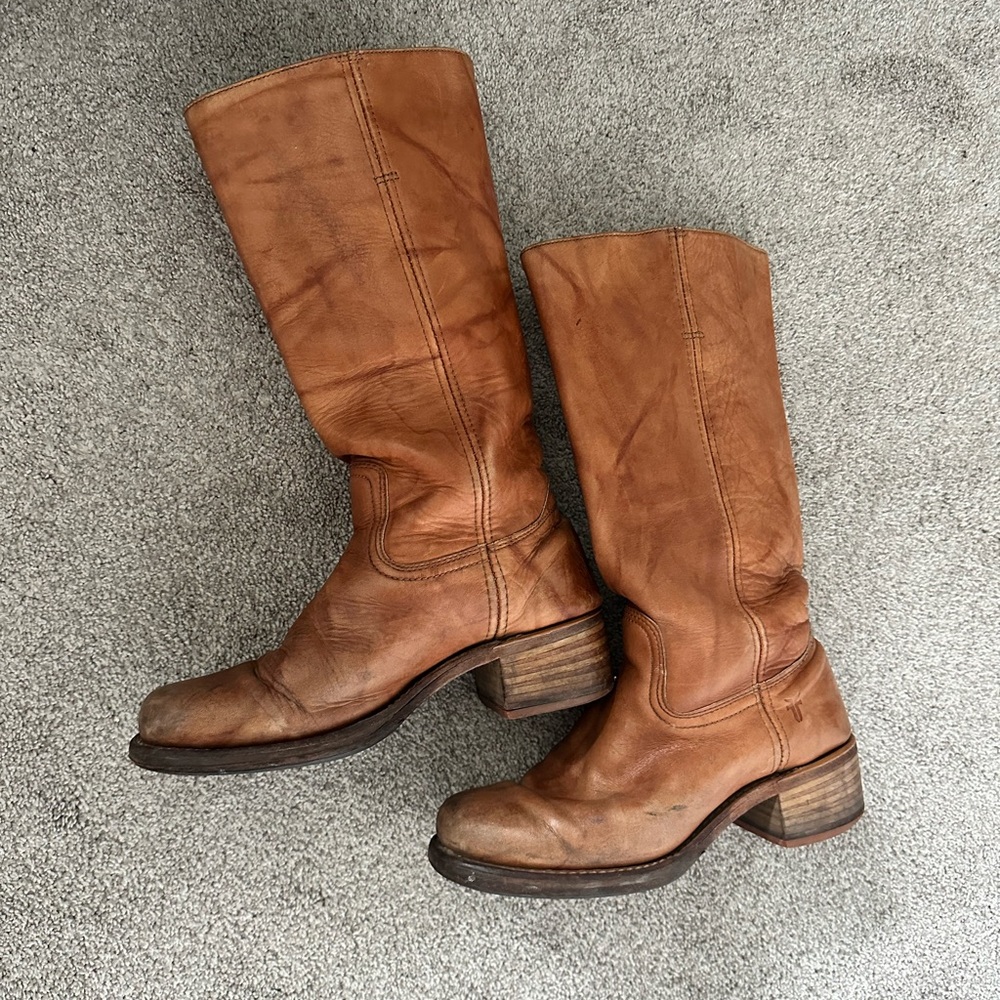 (SOLD)Vintage Frye Campus Boots